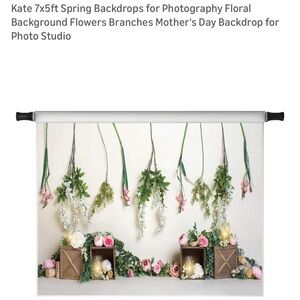 Kate floral backdrop Spring size 7x5